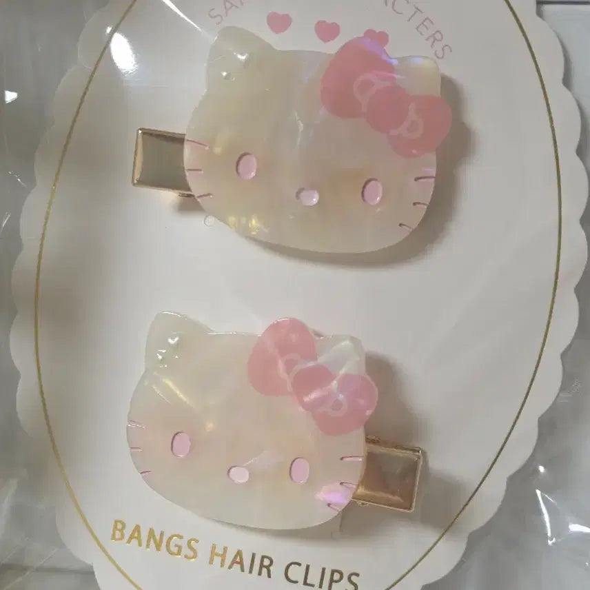 [BUNJANG] Sanrio Hello Kitty Baby Pink Hairpin / 산리오 헬로키티 베이비핑크 헤어핀
