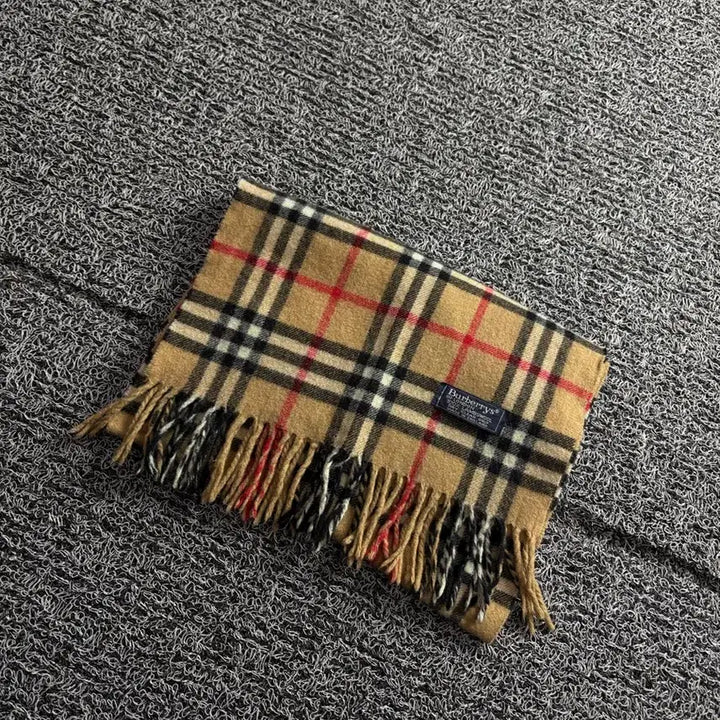 [BUNJANG] Burberry Archive Lambswool Nova Check Muffler / 버버리 아카이브 램스울 노바 체크 머플러 3371