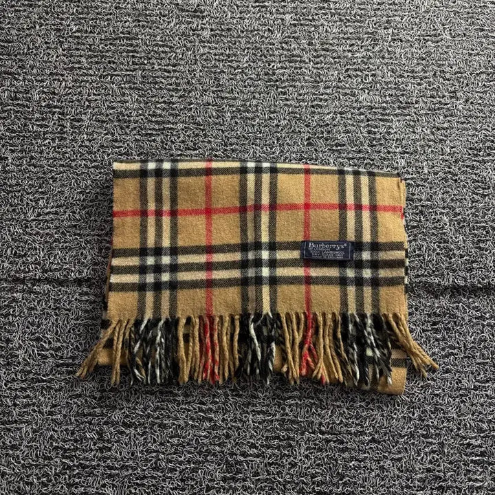 [BUNJANG] Burberry Archive Lambswool Nova Check Muffler / 버버리 아카이브 램스울 노바 체크 머플러 3371
