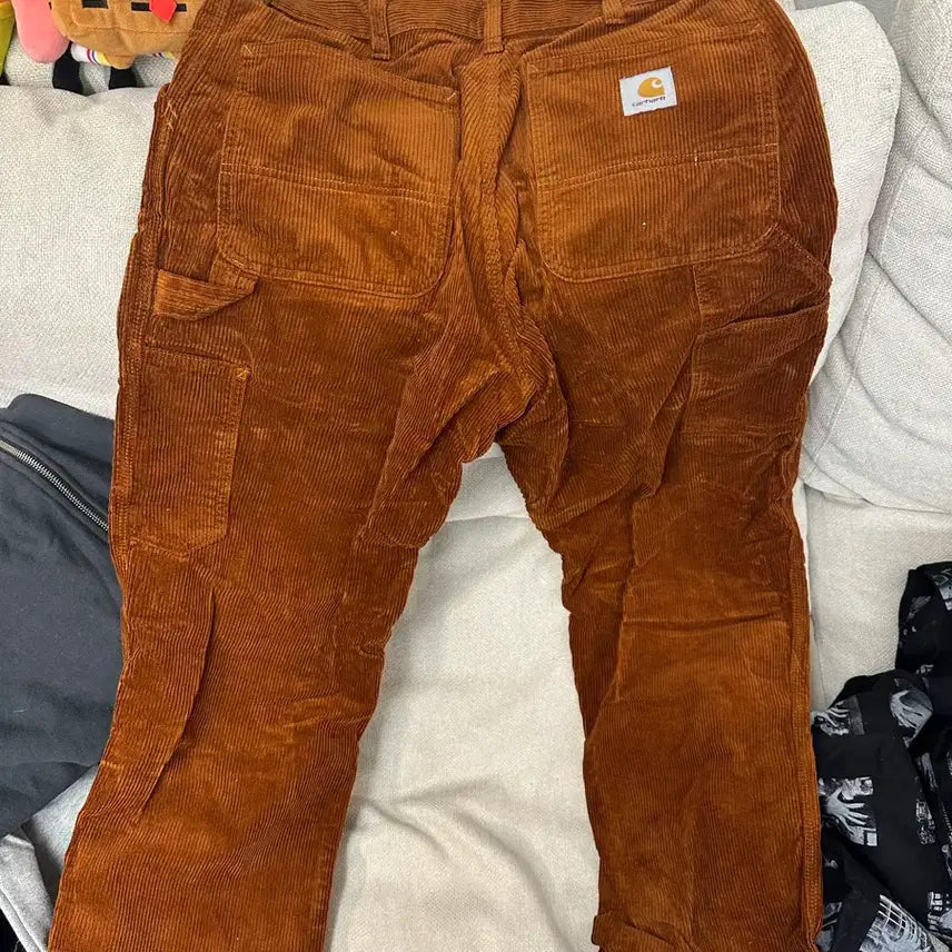 [BUNJANG] Carhartt Brown Corduroy Pants 32 / 칼하트 브라운 코듀로이 바지 32
