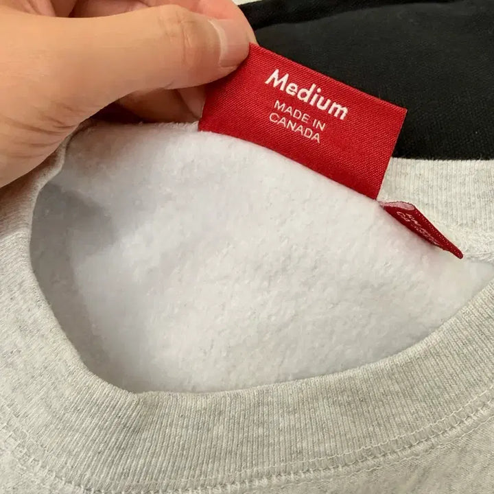 [BUNJANG] Supreme Small Box Logo Crewneck M / 슈프림 뉴욕 샵 스몰 박스 크루넥 M