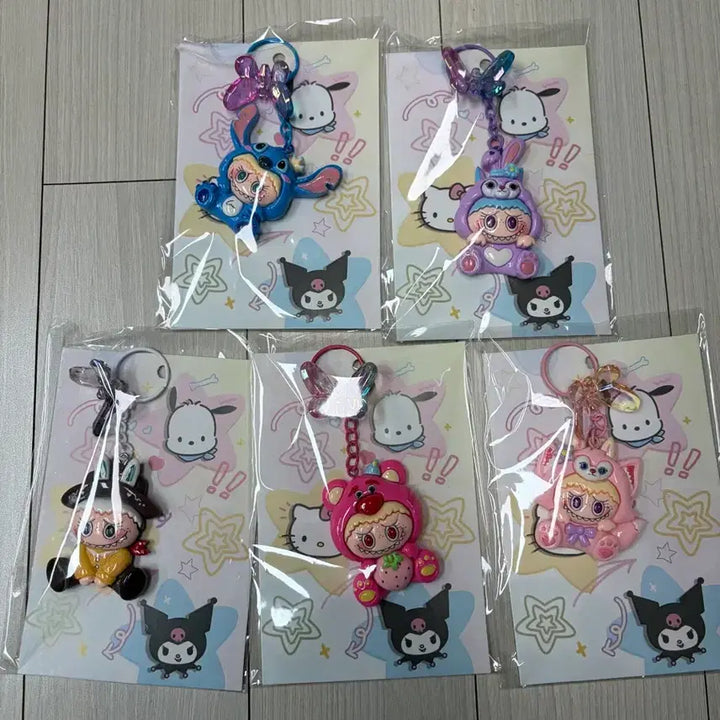 [BUNJANG] Labubu Keychain &amp; Ballpoint Pen / 라부부 키링 볼펜 판매