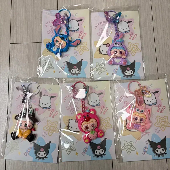 [BUNJANG] Labubu Keychain &amp; Ballpoint Pen / 라부부 키링 볼펜 판매