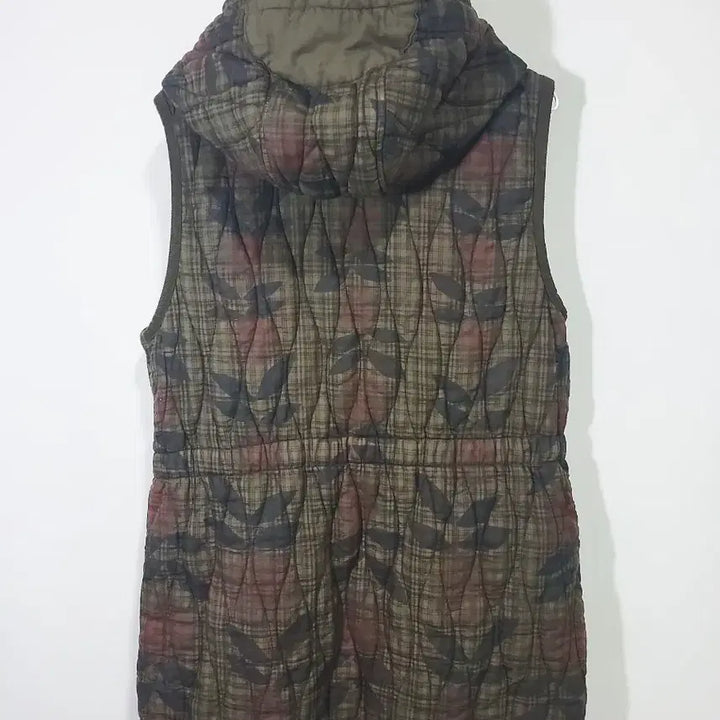 [BUNJANG] Vintage Quilted Hooded Vest / 빈티지 퀼팅 후드 조끼 패딩