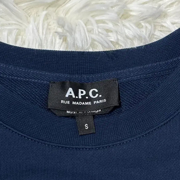 [BUNJANG] A.P.C. Navy Sweatshirt / 아페쎄 네이비 맨투맨