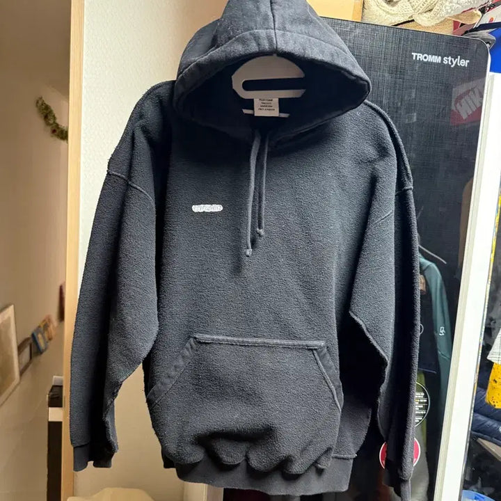 [BUNJANG] Vetements Inside Out Hoodie Black / 베트멍 인사이드아웃 후드티
