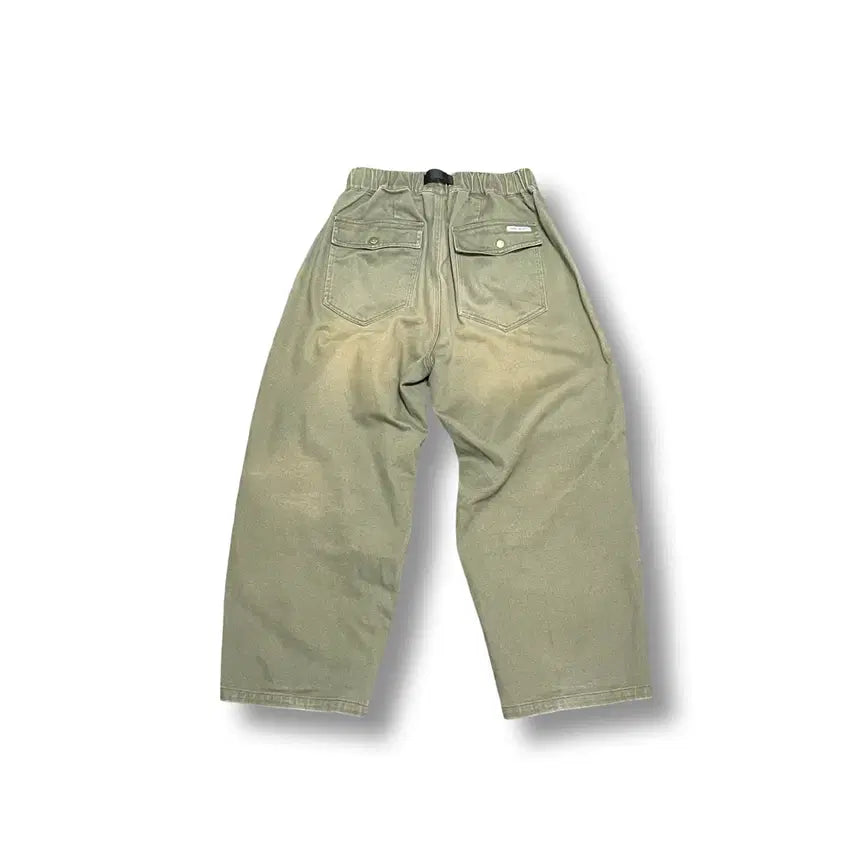 [BUNJANG] Minimal Project Washed Wide Balloon Pants / [M] 미니멀프로젝트 워싱 와이드 벌룬팬츠 밴딩