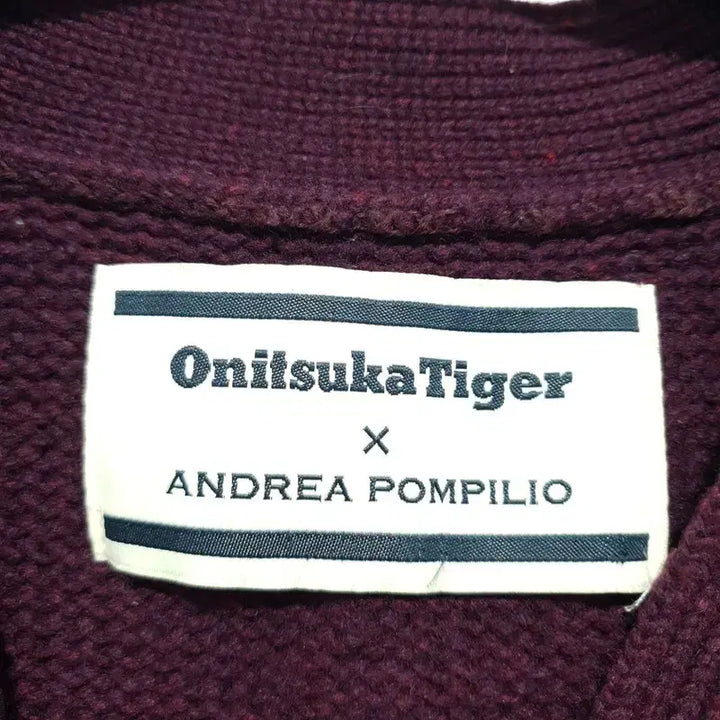 [BUNJANG] Onitsuka Tiger X Andrea Pompilio Cardigan / 오니츠카 타이거 X 안드레아 폼필리오 가디건 M_i5333