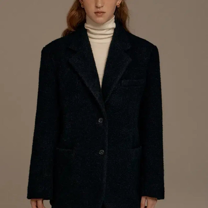 [BUNJANG] Shop M Sandy Alpaca Jacket / 샵엠 샌디 알파카 자켓