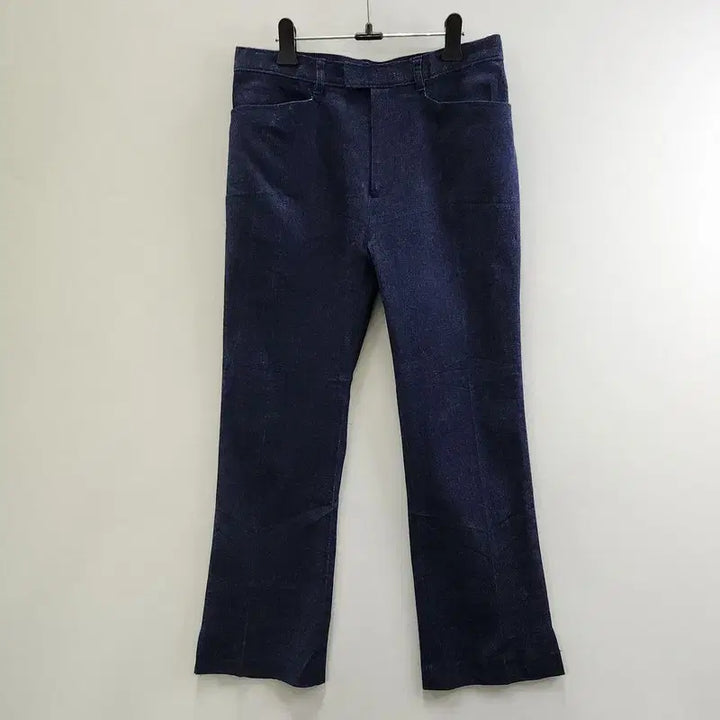 [BUNJANG] Vintage Slim Fit Semi-Bootcut Denim Leggings Pants / 빈티지 캐주얼 슬림핏 세미부츠컷 데님 레깅스 팬츠