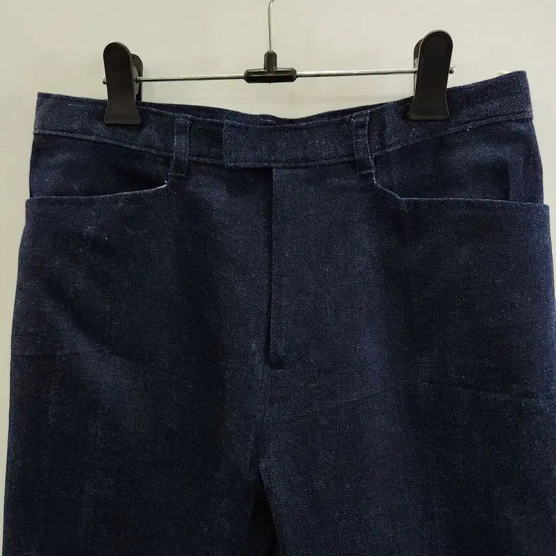 [BUNJANG] Vintage Slim Fit Semi-Bootcut Denim Leggings Pants / 빈티지 캐주얼 슬림핏 세미부츠컷 데님 레깅스 팬츠