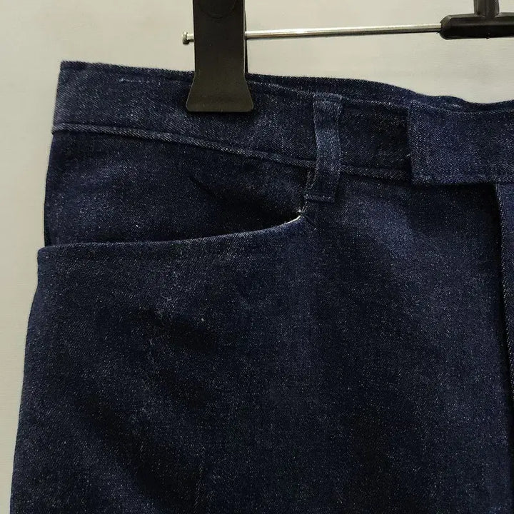 [BUNJANG] Vintage Slim Fit Semi-Bootcut Denim Leggings Pants / 빈티지 캐주얼 슬림핏 세미부츠컷 데님 레깅스 팬츠