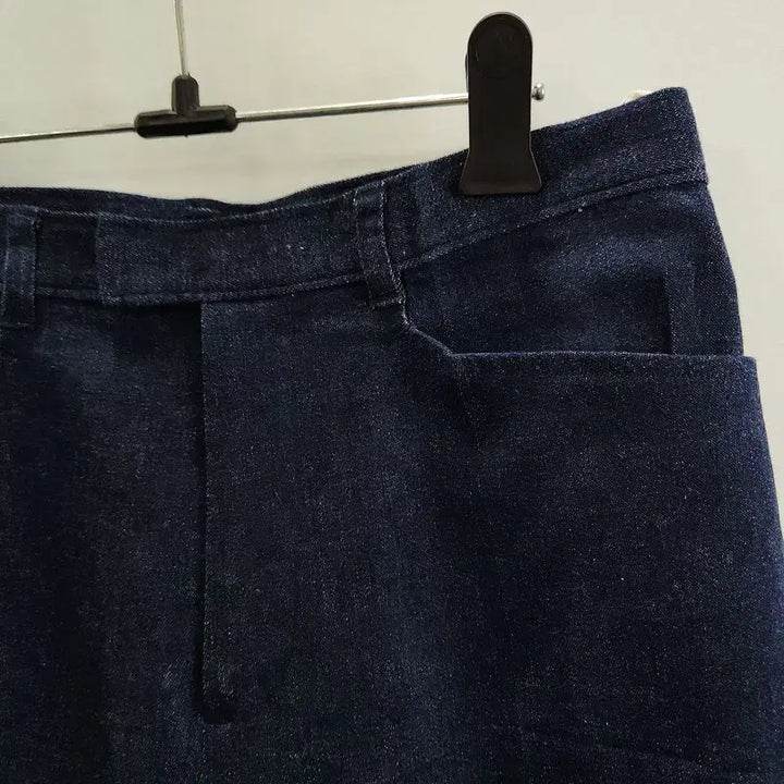 [BUNJANG] Vintage Slim Fit Semi-Bootcut Denim Leggings Pants / 빈티지 캐주얼 슬림핏 세미부츠컷 데님 레깅스 팬츠