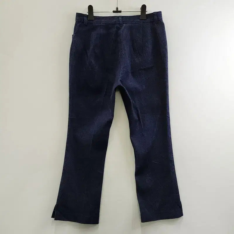 [BUNJANG] Vintage Slim Fit Semi-Bootcut Denim Leggings Pants / 빈티지 캐주얼 슬림핏 세미부츠컷 데님 레깅스 팬츠