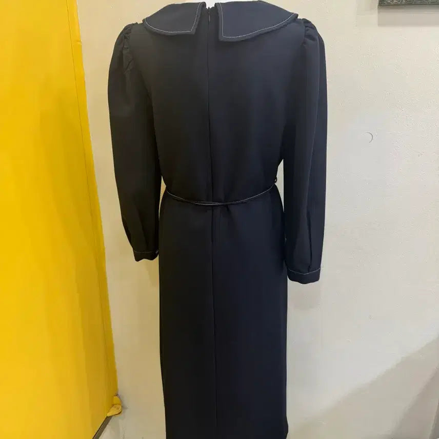 [BUNJANG] Acomma Studio Sailor Collar Long Dress - Navy / ACOMMA STUDIO 세일러카라 롱원피스 네이비 여성 롱원피스