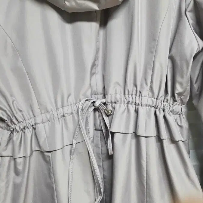 [BUNJANG] CEFD Checked Lining Hooded Windbreaker Jacket / Cefd 후드 체크 안감 여성 자켓