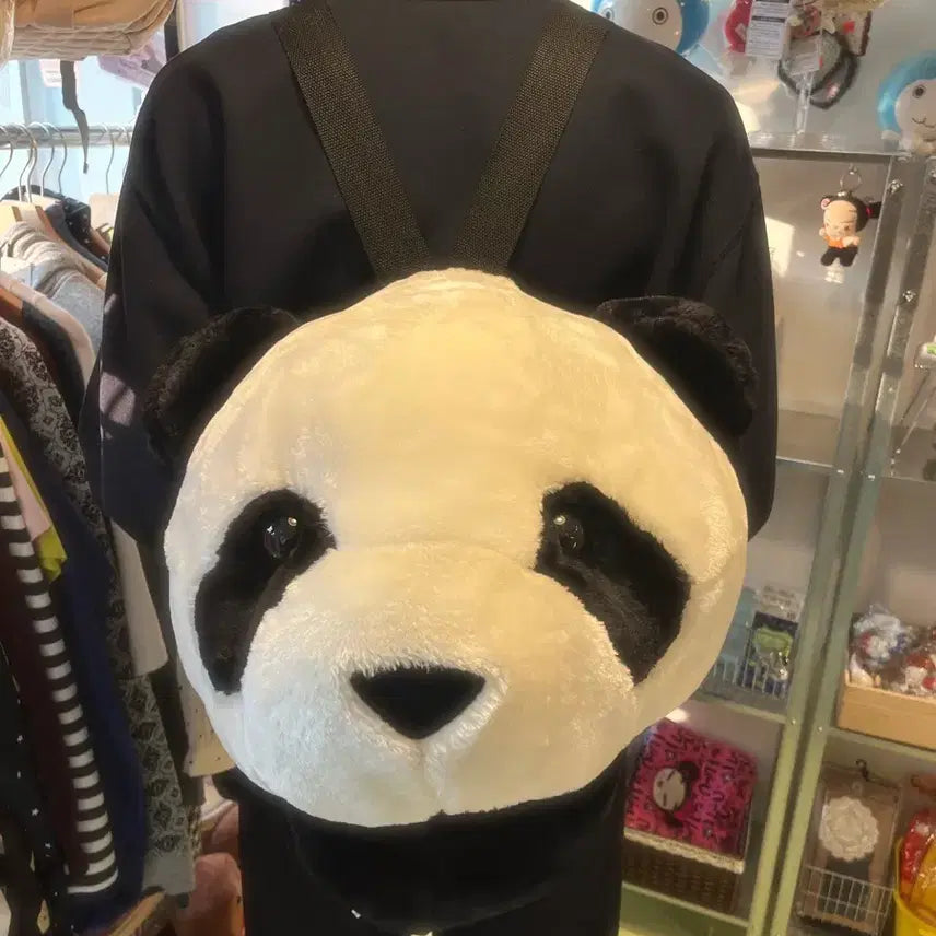 [BUNJANG] Panda Face Backpack / 팬더얼굴백팩