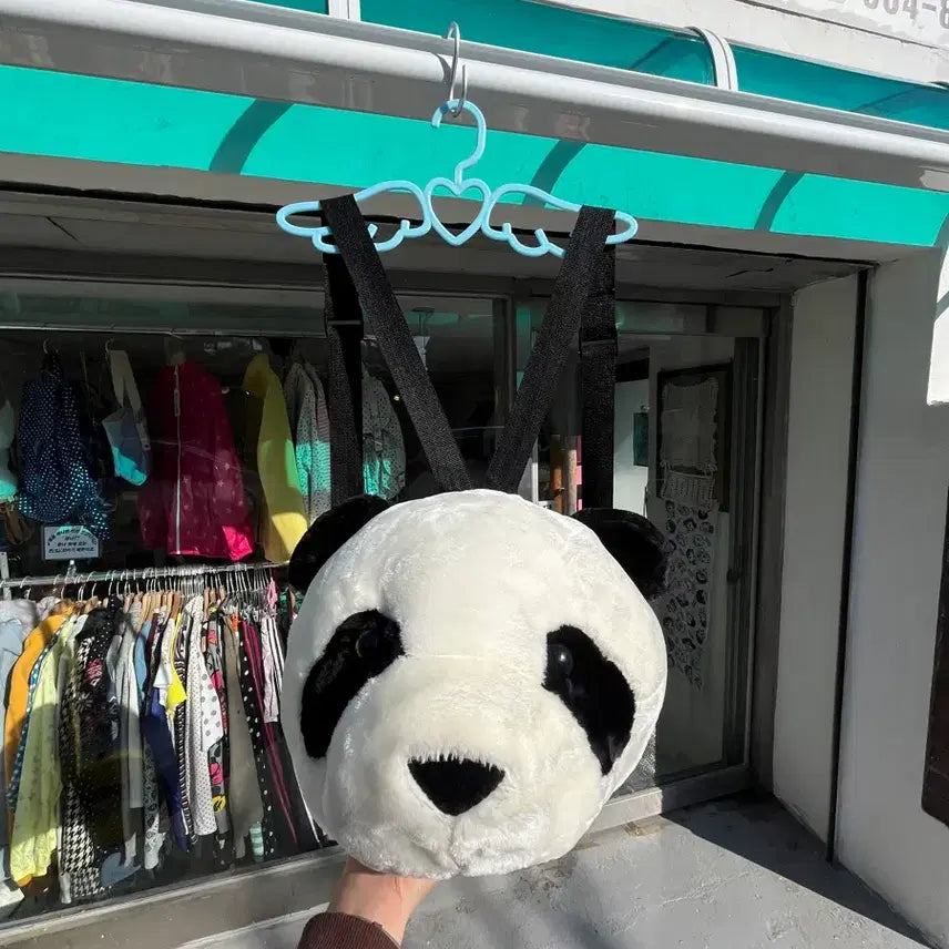 [BUNJANG] Panda Face Backpack / 팬더얼굴백팩