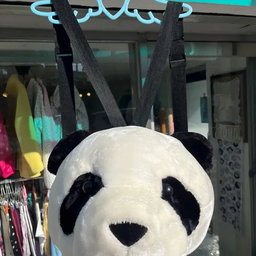 [BUNJANG] Panda Face Backpack / 팬더얼굴백팩