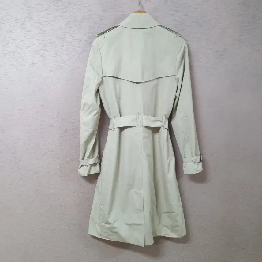 [BUNJANG] Beige Belted Trench Coat for Women / B3-7/베이지 벨티드 트렌치코트 여성