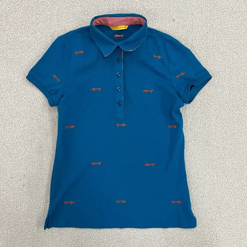 [BUNJANG] Louis Castel Golf Polo Shirt / 90 루이까스텔 골프 반팔 카라티 0225M1