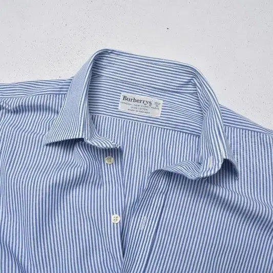 [BUNJANG] Burberrys Stripe Shirt / 90S 버버리 스트라이프 셔츠 M0046