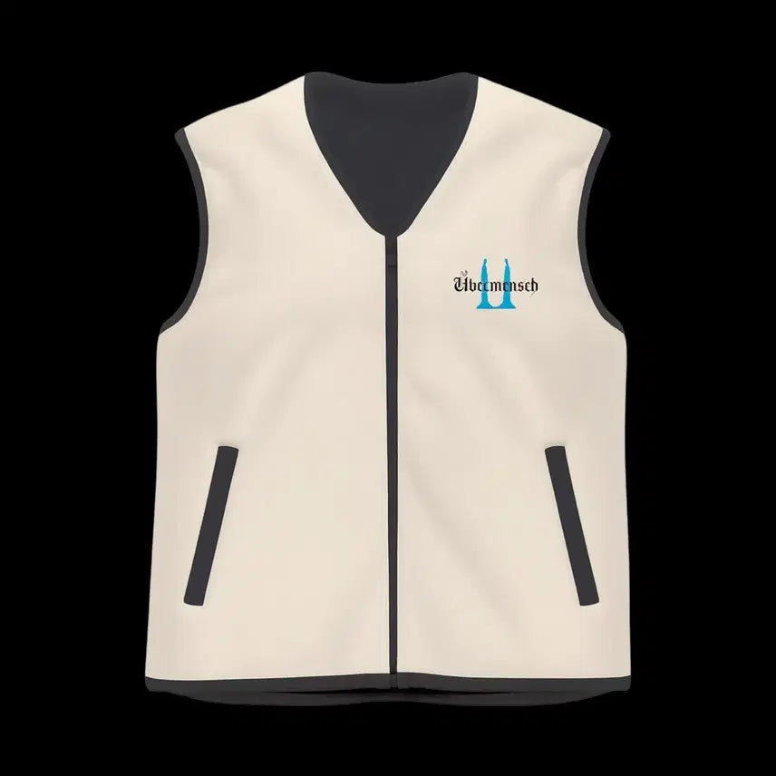 [BUNJANG] GD Weavermensch Reversible Vest Black Beige / 지디위버멘쉬 리버시블 베스트 블랙 베이지
