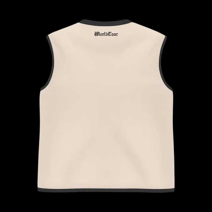 [BUNJANG] GD Weavermensch Reversible Vest Black Beige / 지디위버멘쉬 리버시블 베스트 블랙 베이지
