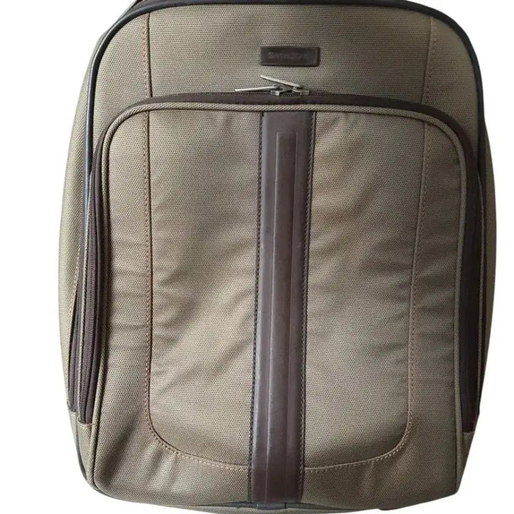 [BUNJANG] Samsonite Backpack Beige Nylon/Polyester / 샘소나이트 백팩 브라운