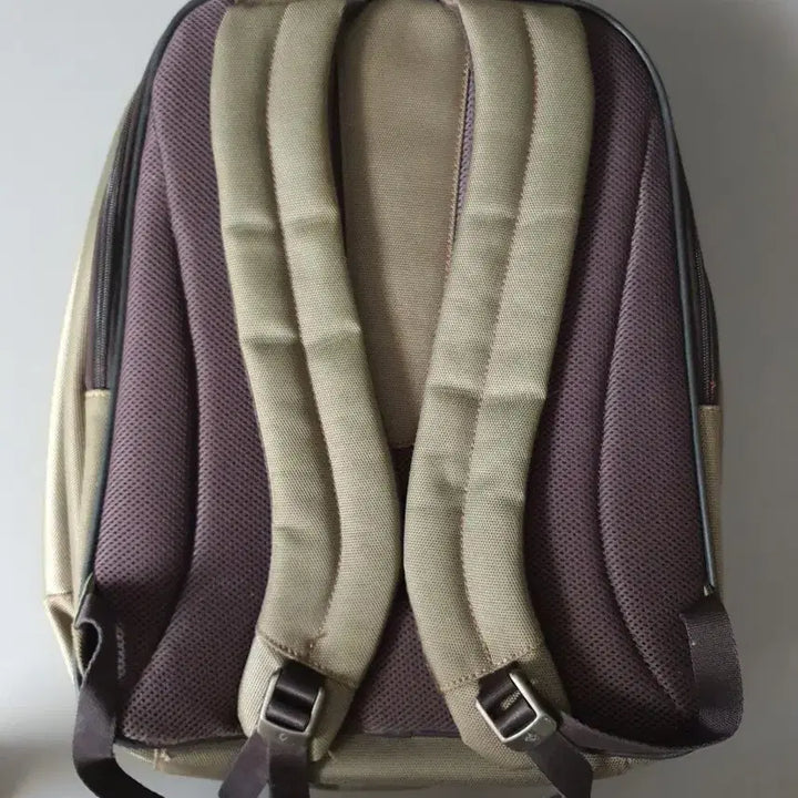 [BUNJANG] Samsonite Backpack Beige Nylon/Polyester / 샘소나이트 백팩 브라운