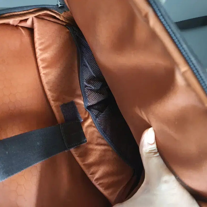 [BUNJANG] Samsonite Backpack Beige Nylon/Polyester / 샘소나이트 백팩 브라운