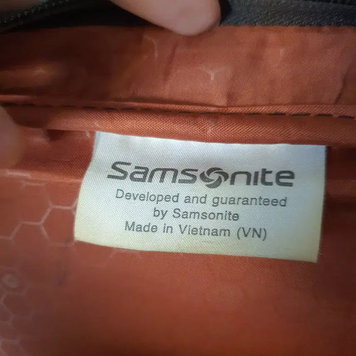 [BUNJANG] Samsonite Backpack Beige Nylon/Polyester / 샘소나이트 백팩 브라운