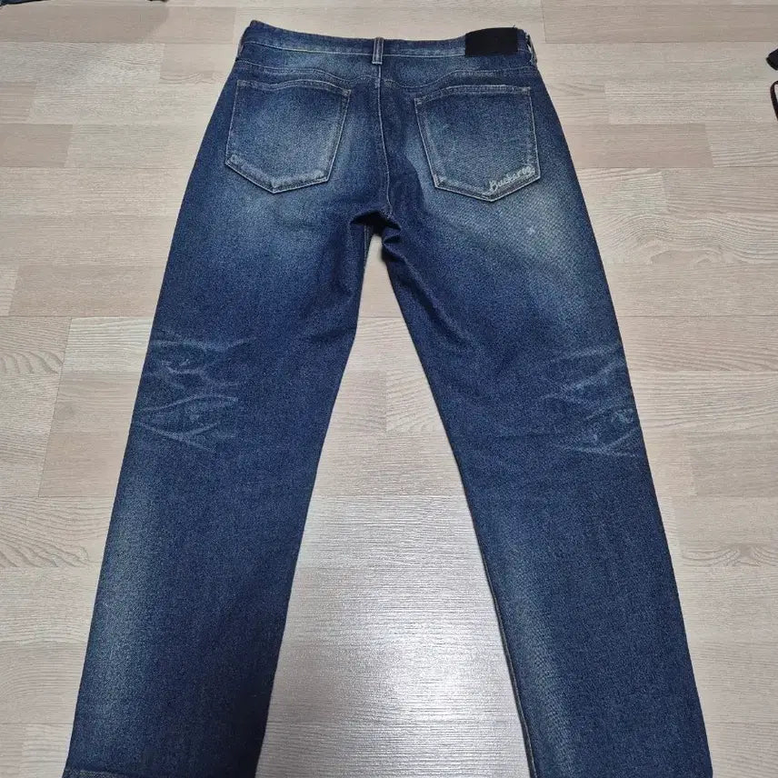 [BUNJANG] Buckaroo Tapered Fit Denim Jeans / 버커루 상위라인 테이퍼드진 인디고 데님청바지