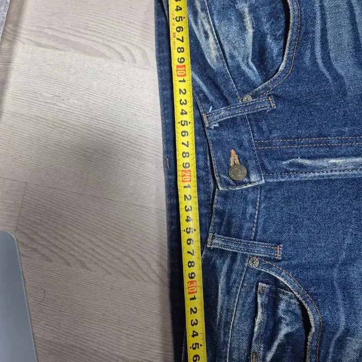 [BUNJANG] Buckaroo Tapered Fit Denim Jeans / 버커루 상위라인 테이퍼드진 인디고 데님청바지