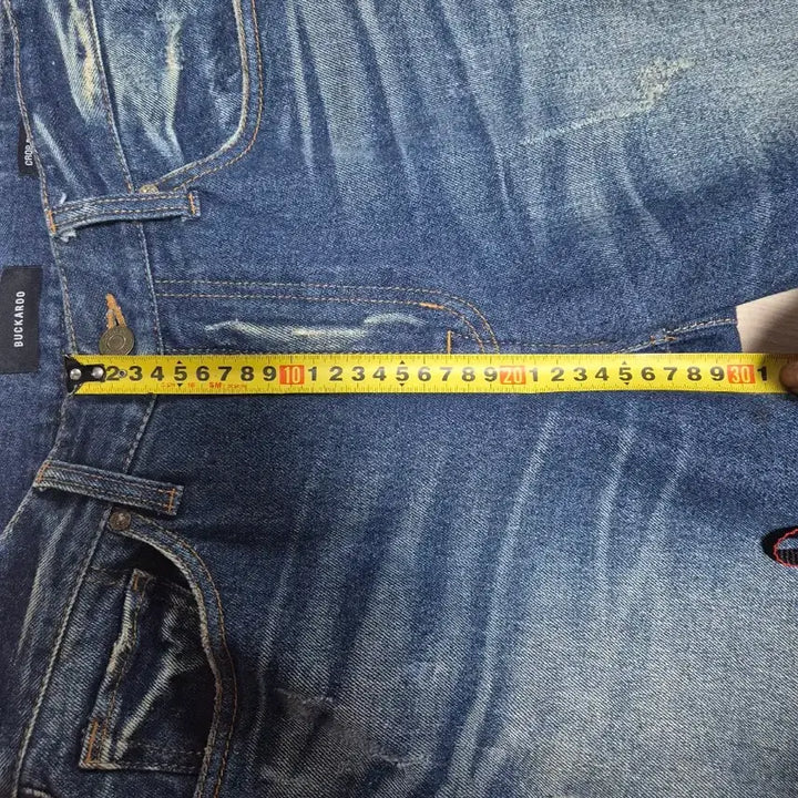 [BUNJANG] Buckaroo Tapered Fit Denim Jeans / 버커루 상위라인 테이퍼드진 인디고 데님청바지