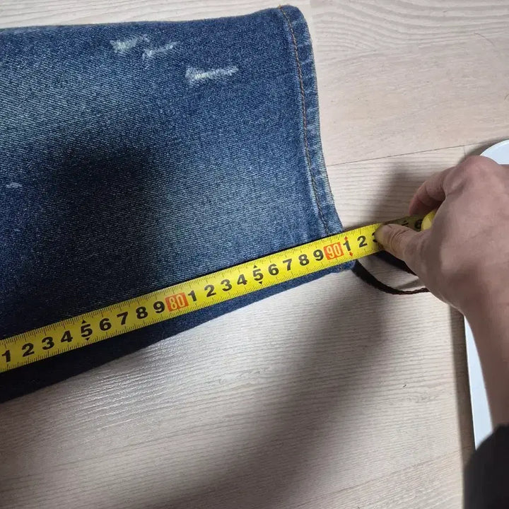[BUNJANG] Buckaroo Tapered Fit Denim Jeans / 버커루 상위라인 테이퍼드진 인디고 데님청바지
