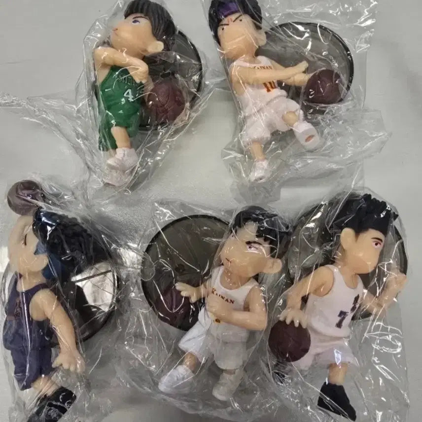 [BUNJANG] All-Star Slam Dunk Figure Bundle Set / 올스타 슬램덩크 미개봉 피규어 5종 세트로 일괄 판매합니다.