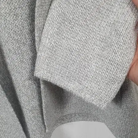 [BUNJANG] HANGTEN Gray Acrylic Cardigan / HANGTEN 헹텐 라이트 그레이 아크릴 가디건