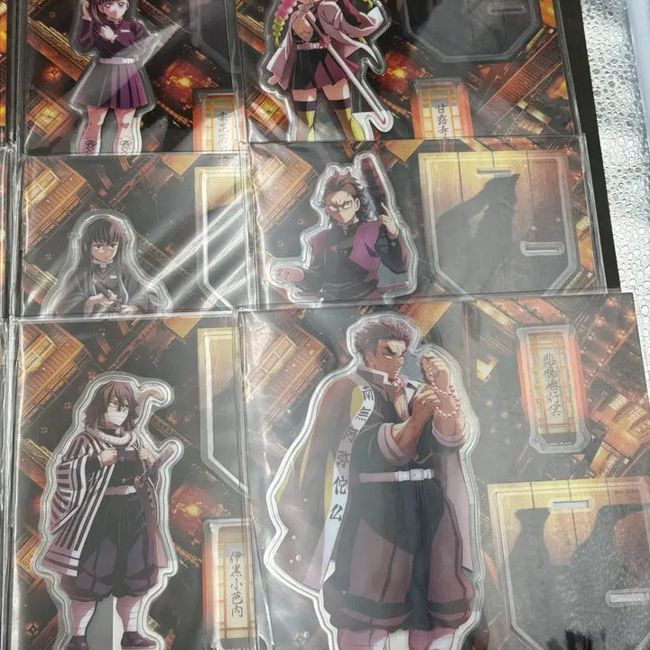 [BUNJANG] Demon Slayer Acrylic Infinite Castle Arc Full Set / 귀멸의칼날 아크릴 무한성편 풀셋