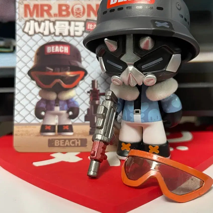 [BUNJANG] Mr. Bon Blue Solomen Art Toy / 아트토이 미스터 본 한정판 Blue Solomen