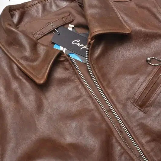 [BUNJANG] Schott NYC Cafe Racer Leather Jacket / 나파레더 카페레이서 가죽 자켓 36 M0041