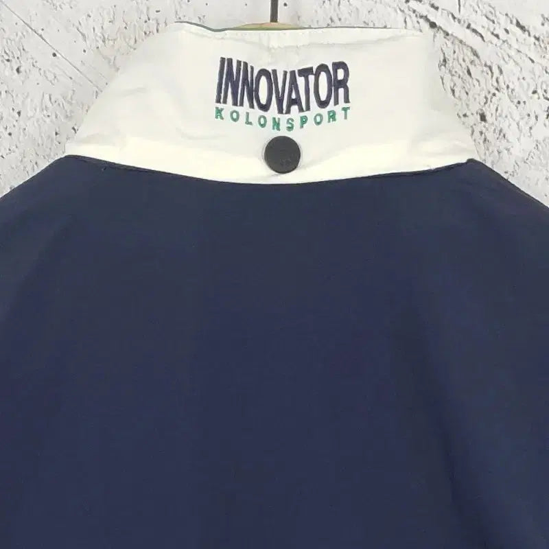 [BUNJANG] Kolon Sport Innovator Old School Windbreaker Jacket Navy / 코오롱 이노베이터 올드스쿨 바람막이 자켓 네이비 3800006