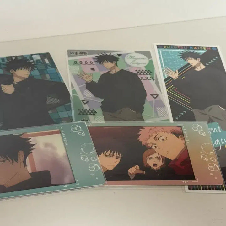 [BUNJANG] Jujutsu Kaisen Megumi Fushiguro Paper Items Bundle Set / 주술회전 후시구로 메구미 지류 (일괄)