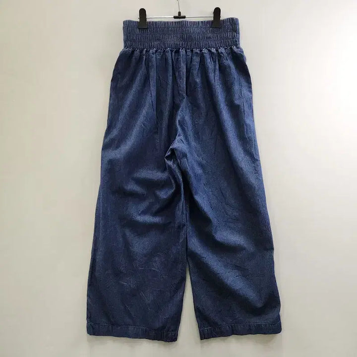 [BUNJANG] Vintage Y2K Retro Pin-up Marine Denim Wide Pants / 빈티지 Y2K 레트로 핀업 마린 데님 와이드팬츠