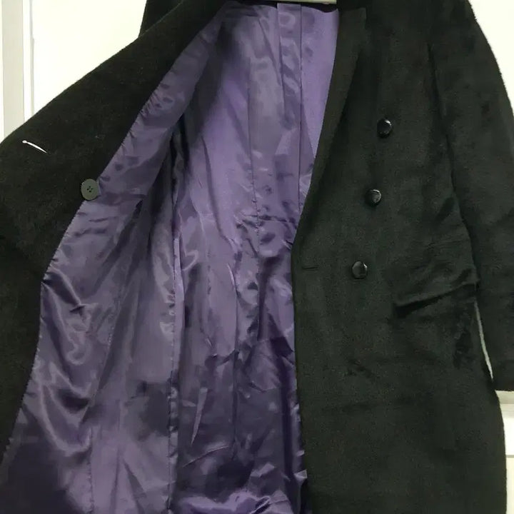 [BUNJANG] Oliver Hasler Black Double Coat / 올리버하슬러 블랙 더블 코트
