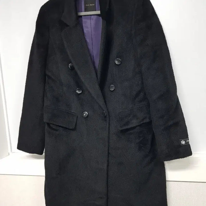 [BUNJANG] Oliver Hasler Black Double Coat / 올리버하슬러 블랙 더블 코트