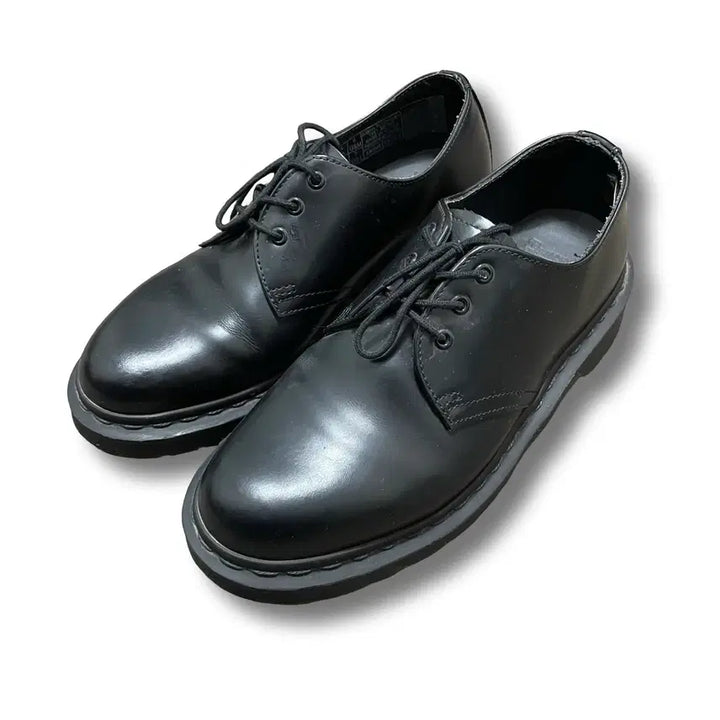 [BUNJANG] Dr. Martens 1461 Mono Black Derby Shoes / [uk5] 닥터마틴 1461 모노 블랙 더비슈즈 240