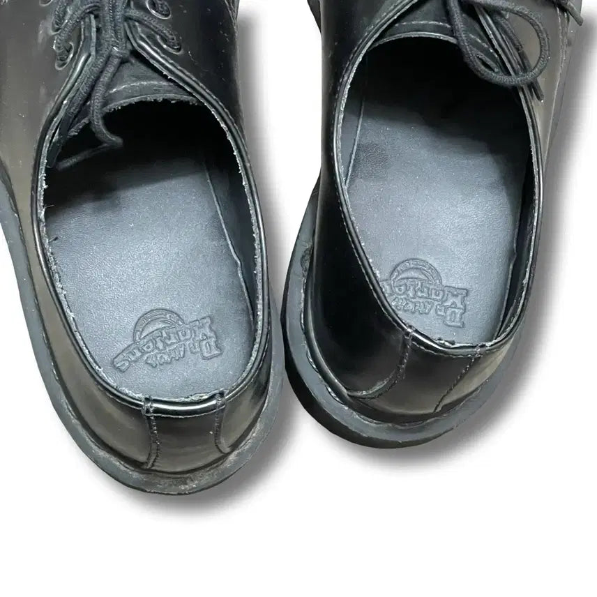 [BUNJANG] Dr. Martens 1461 Mono Black Derby Shoes / [uk5] 닥터마틴 1461 모노 블랙 더비슈즈 240