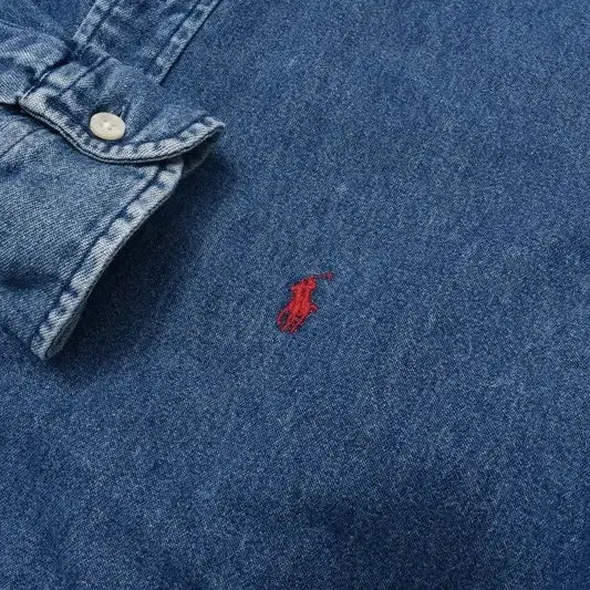 [SOLD OUT] 00S 폴로 랄프로렌 데님 셔츠 청남방 S M0057