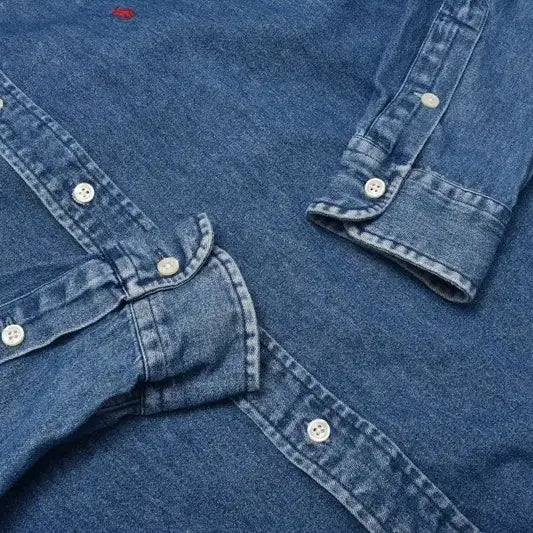 [SOLD OUT] 00S 폴로 랄프로렌 데님 셔츠 청남방 S M0057